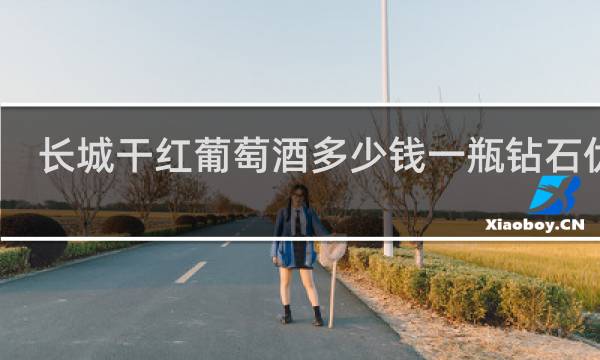 长城干红葡萄酒多少钱一瓶钻石优选