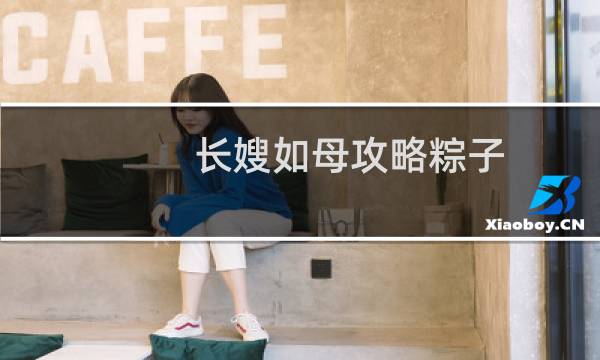 长嫂如母攻略粽子