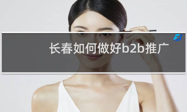 长春如何做好b2b推广