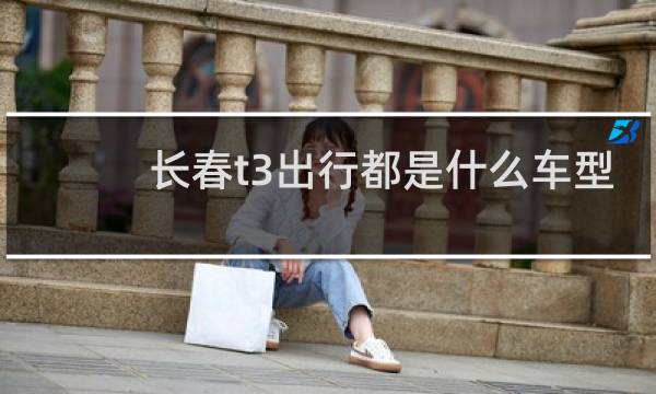 长春t3出行都是什么车型