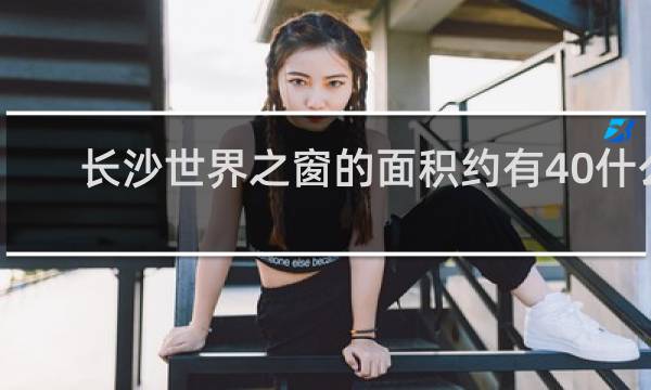 长沙世界之窗的面积约有40什么