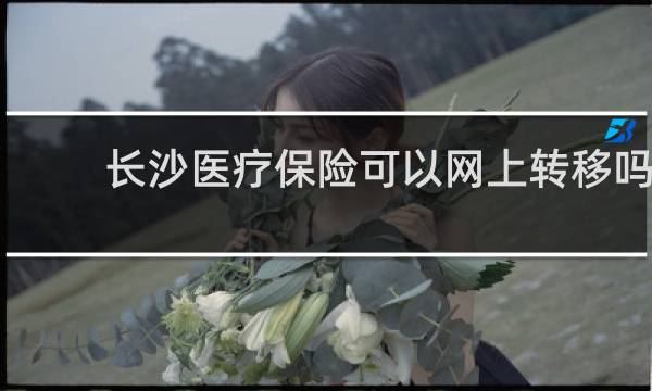 长沙医疗保险可以网上转移吗