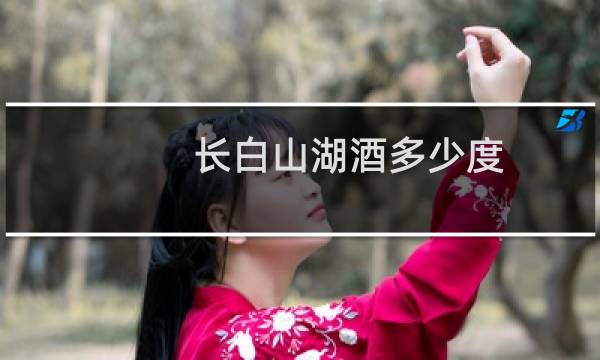 长白山湖酒多少度