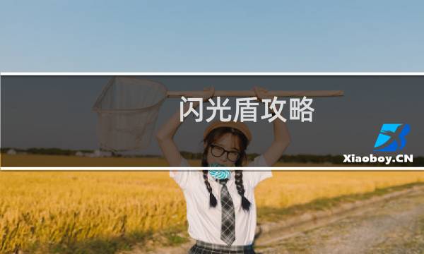 闪光盾攻略