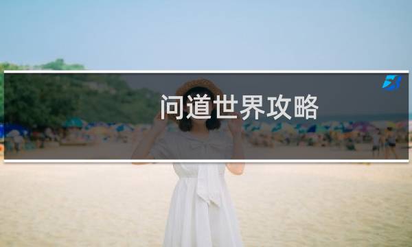问道世界攻略