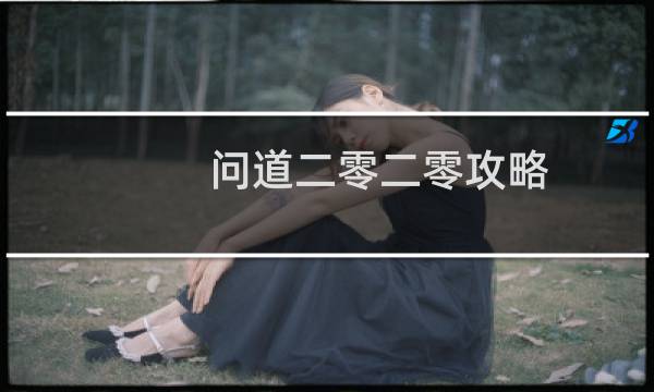 问道二零二零攻略