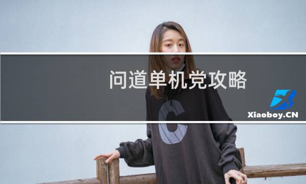 问道单机党攻略