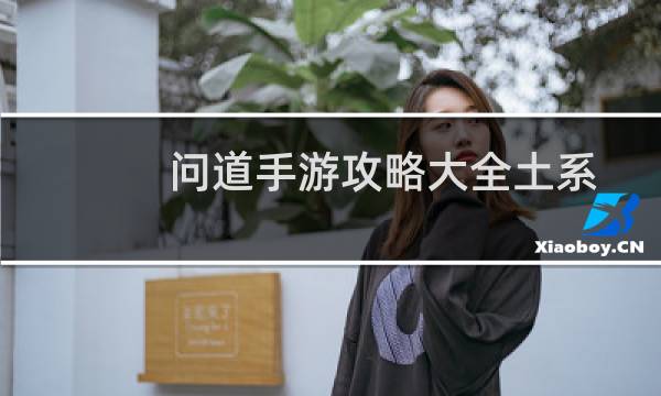 问道手游攻略大全土系
