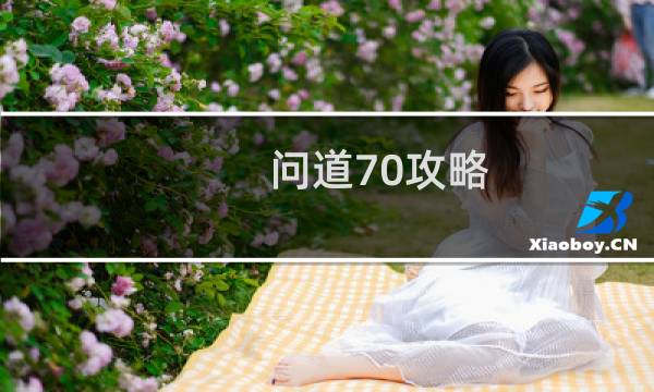 问道70攻略
