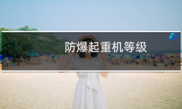防爆起重机等级