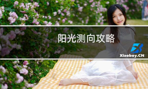 阳光测向攻略