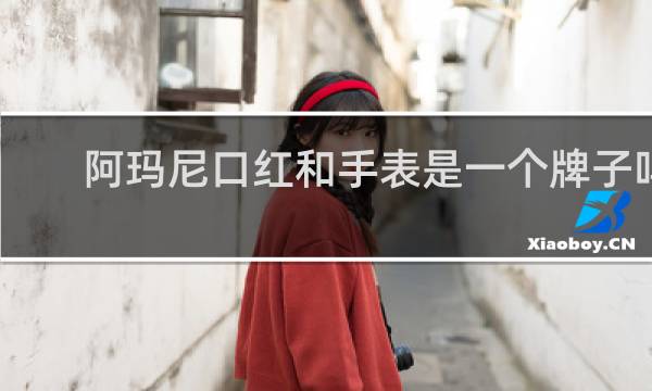阿玛尼口红和手表是一个牌子吗
