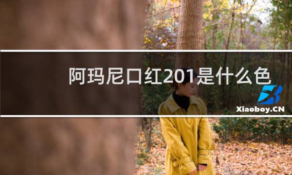阿玛尼口红201是什么色