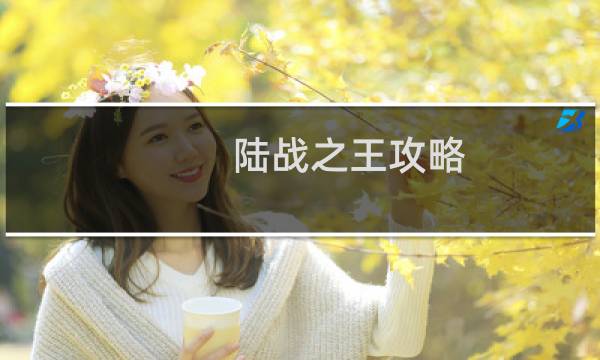陆战之王攻略