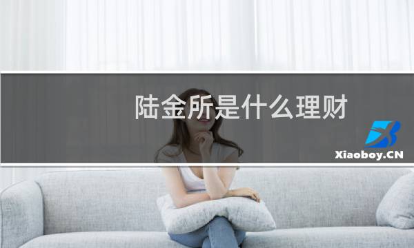 陆金所是什么理财