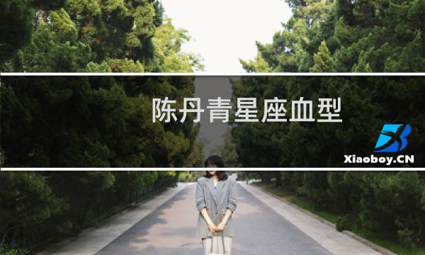 陈丹青星座血型