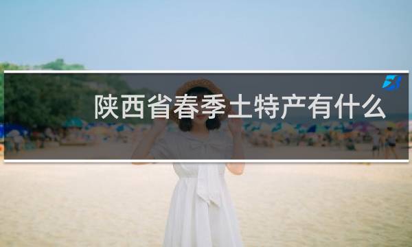 陕西省春季土特产有什么