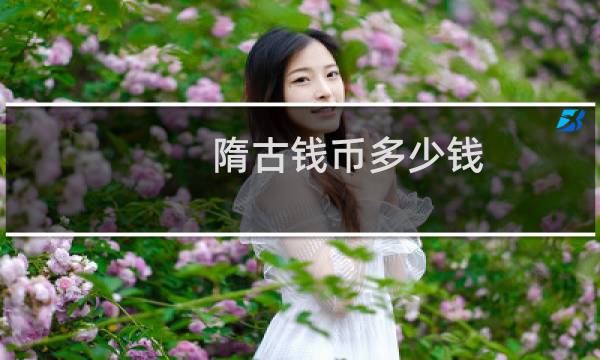 隋古钱币多少钱