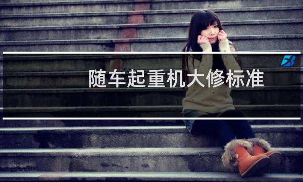 随车起重机大修标准