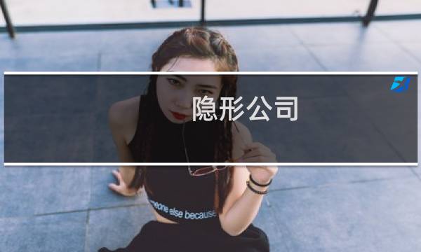 隐形公司  攻略