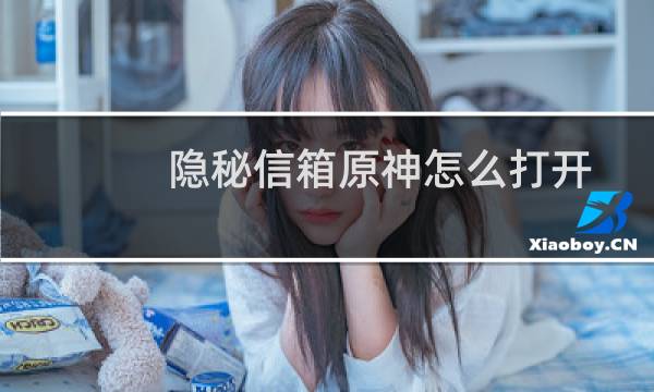 隐秘信箱原神怎么打开