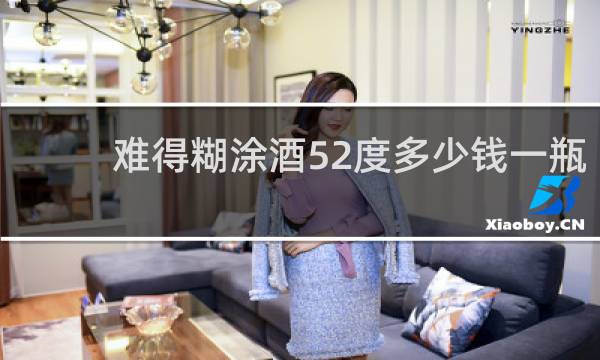 难得糊涂酒52度多少钱一瓶