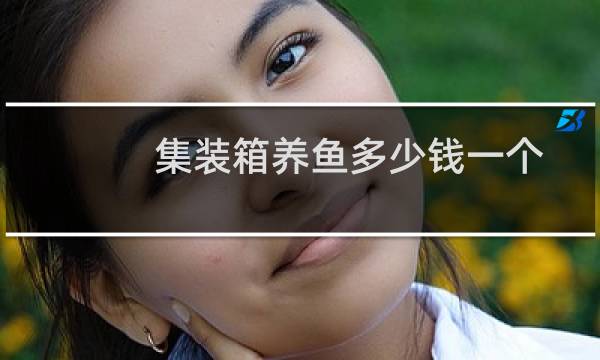 集装箱养鱼多少钱一个