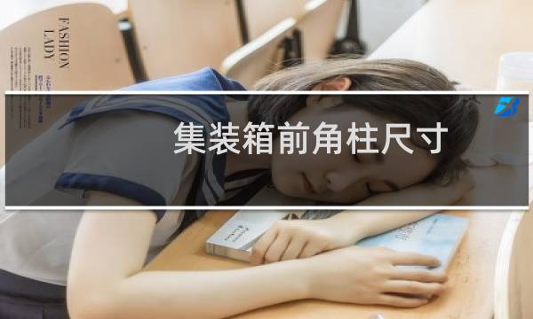 集装箱前角柱尺寸