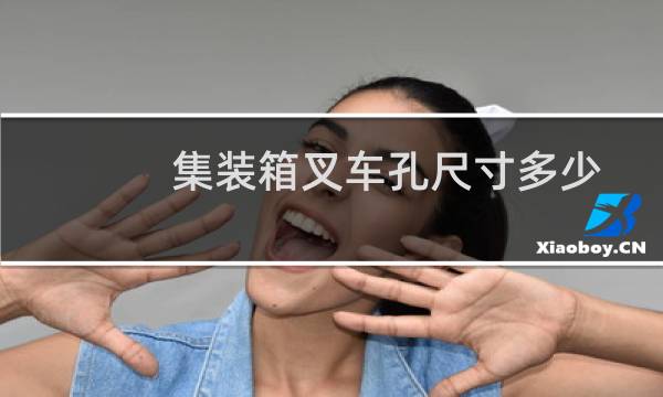 集装箱叉车孔尺寸多少