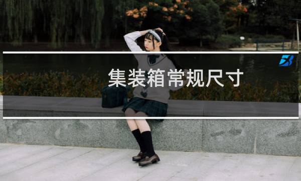 集装箱常规尺寸