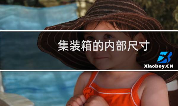 集装箱的内部尺寸