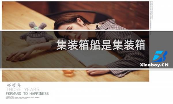 集装箱船是集装箱