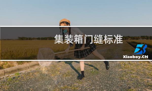 集装箱门缝标准