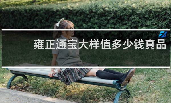 雍正通宝大样值多少钱真品