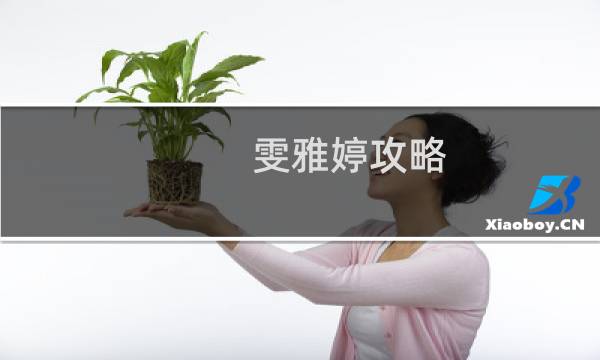 雯雅婷攻略 论坛