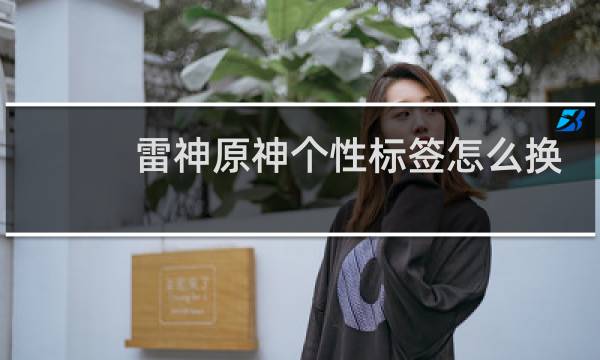 雷神原神个性标签怎么换