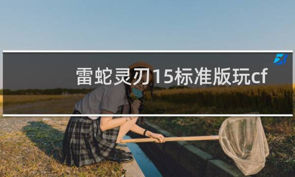 雷蛇灵刃15标准版玩cf