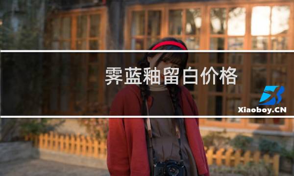 霁蓝釉留白价格