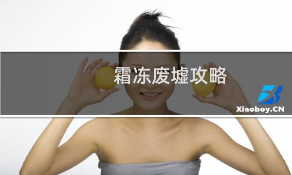 霜冻废墟攻略