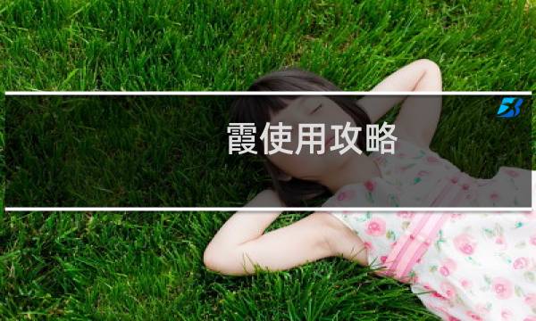 霞使用攻略