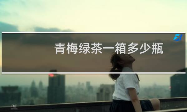 青梅绿茶一箱多少瓶