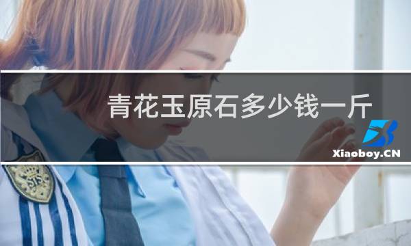 青花玉原石多少钱一斤
