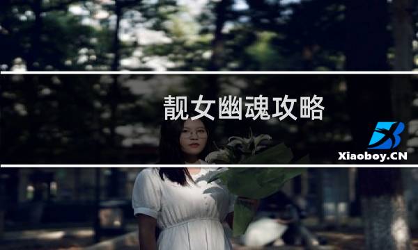 靓女幽魂攻略
