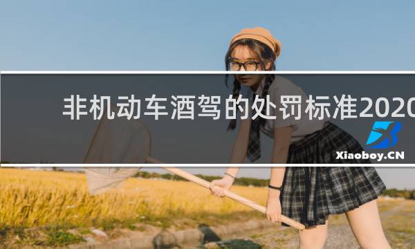 非机动车酒驾的处罚标准2020