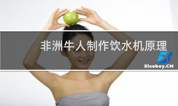 非洲牛人制作饮水机原理