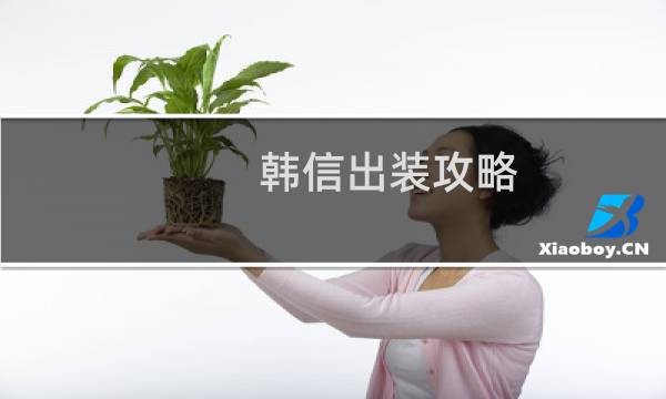 韩信出装攻略