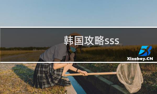 韩国攻略sss