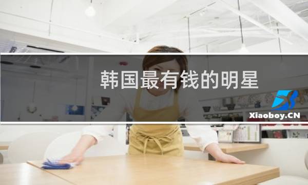 韩国最有钱的明星