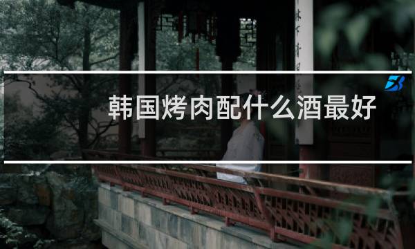 韩国烤肉配什么酒最好