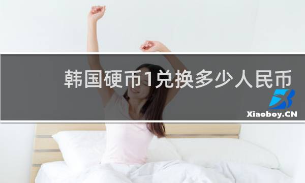 韩国硬币1兑换多少人民币